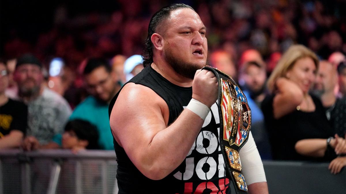 Samoa Joe WWE US champion